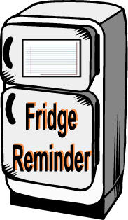 For your fridge: a schedule, contact info, prices...