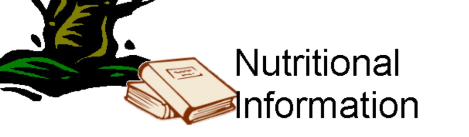 nutritional information